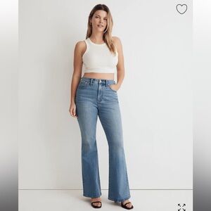 Madewell The Perfect Vintage Flare in Tarlow wash